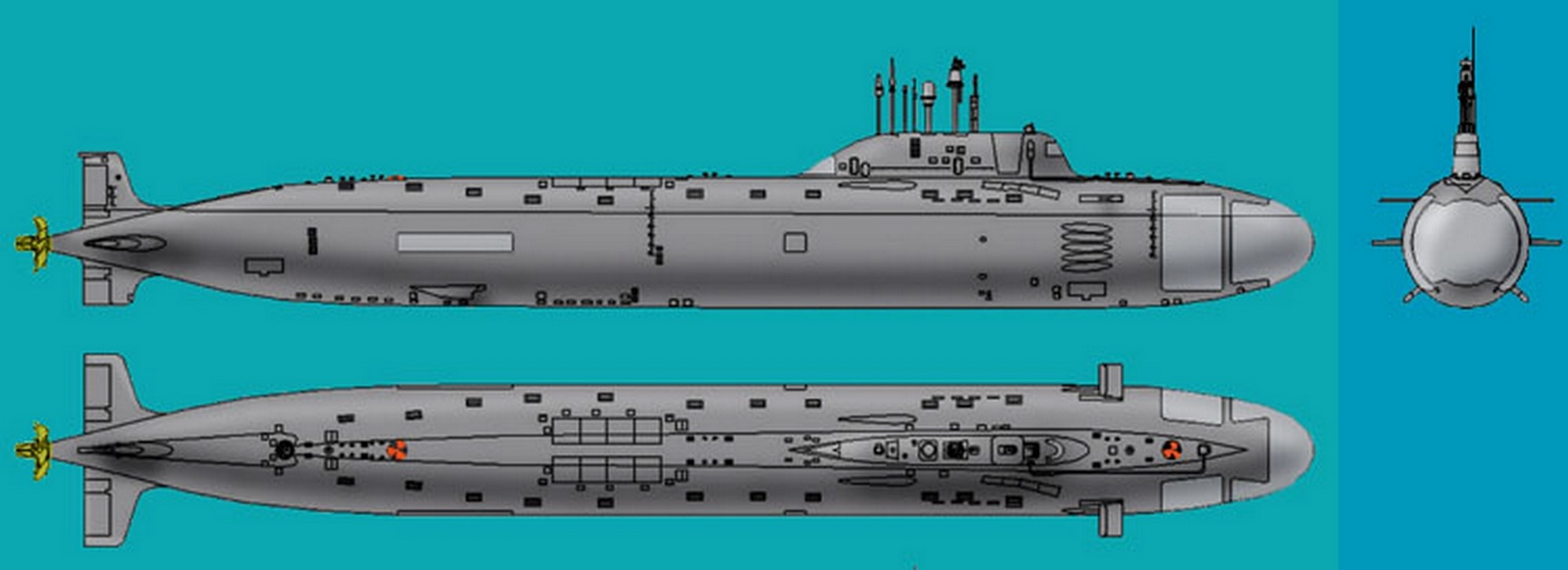 Проект 885м подводная лодка