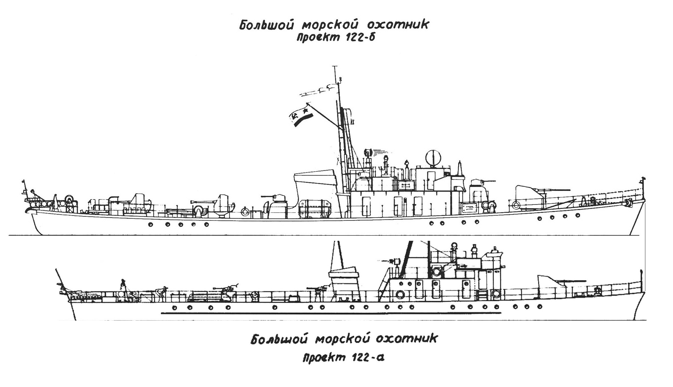 Морской охотник проекта 122