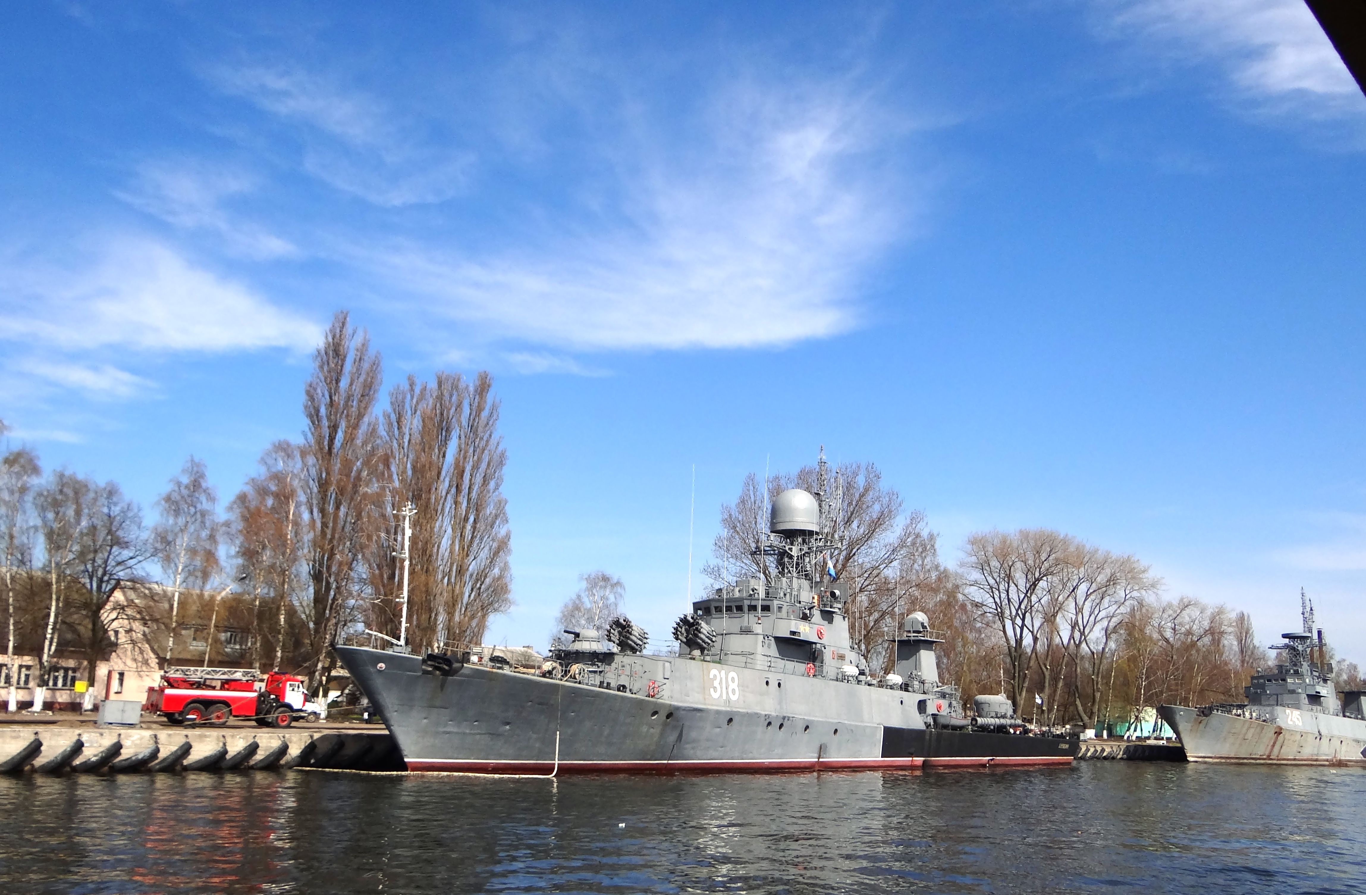 Военная гавань Балтийск