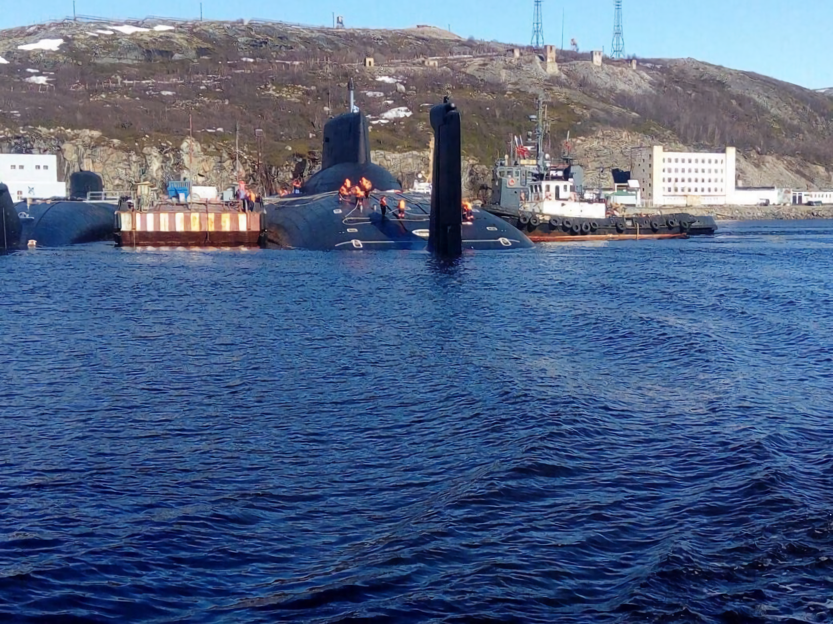 Заозёрск база подводных лодок