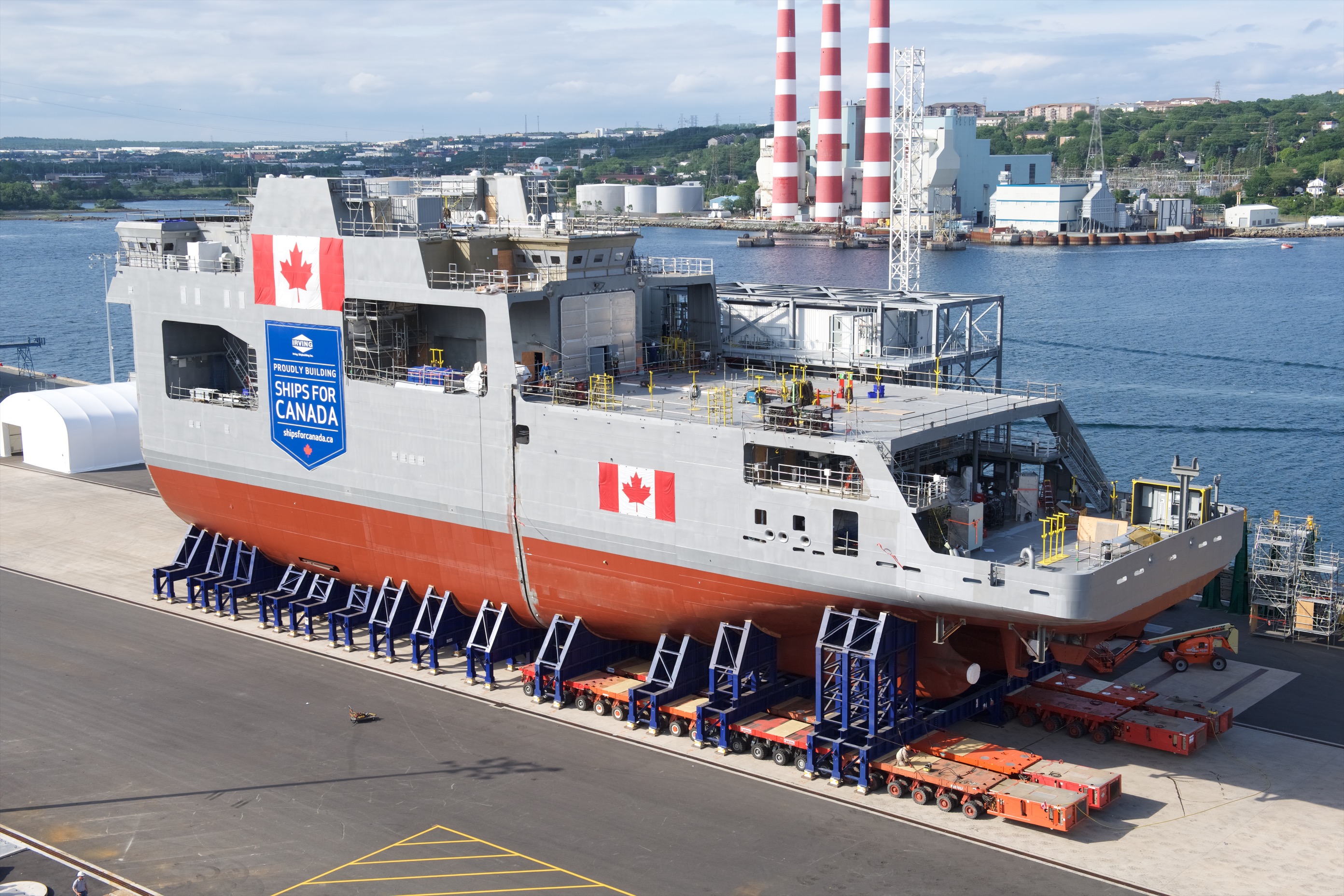 Судно производство. HMCS Harry Dewolf. Harry Dewolf корабль. Патрульный корабль арктической зоны HMCS Harry Dewolf. Патрульный ледокол Гарри ДЕВУЛФ.