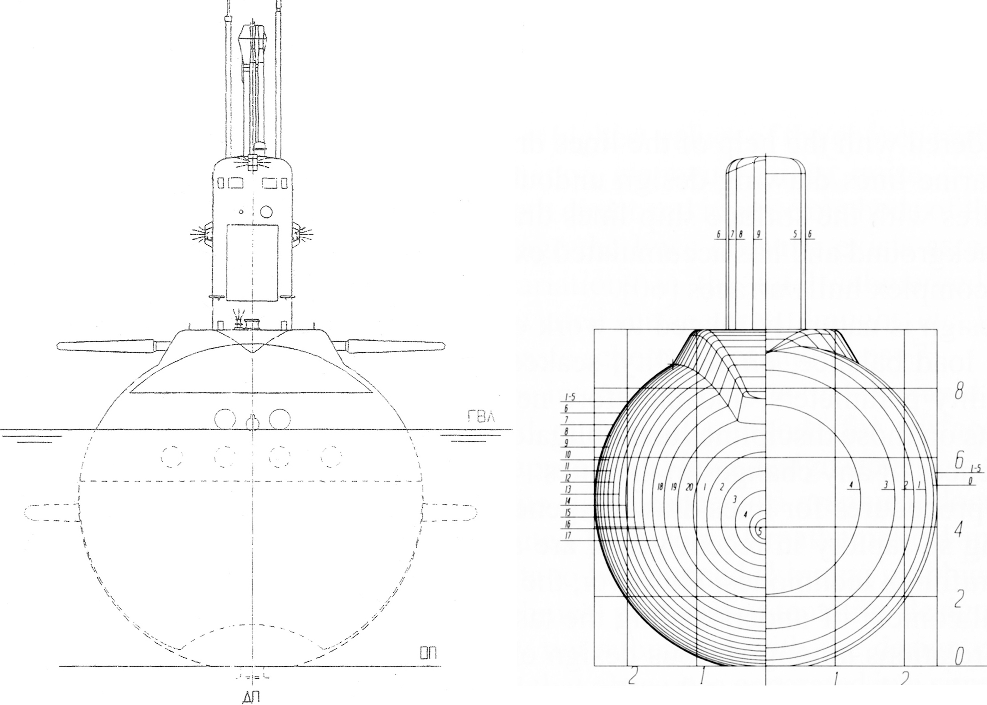 Подводная лодка варшавянка чертежи