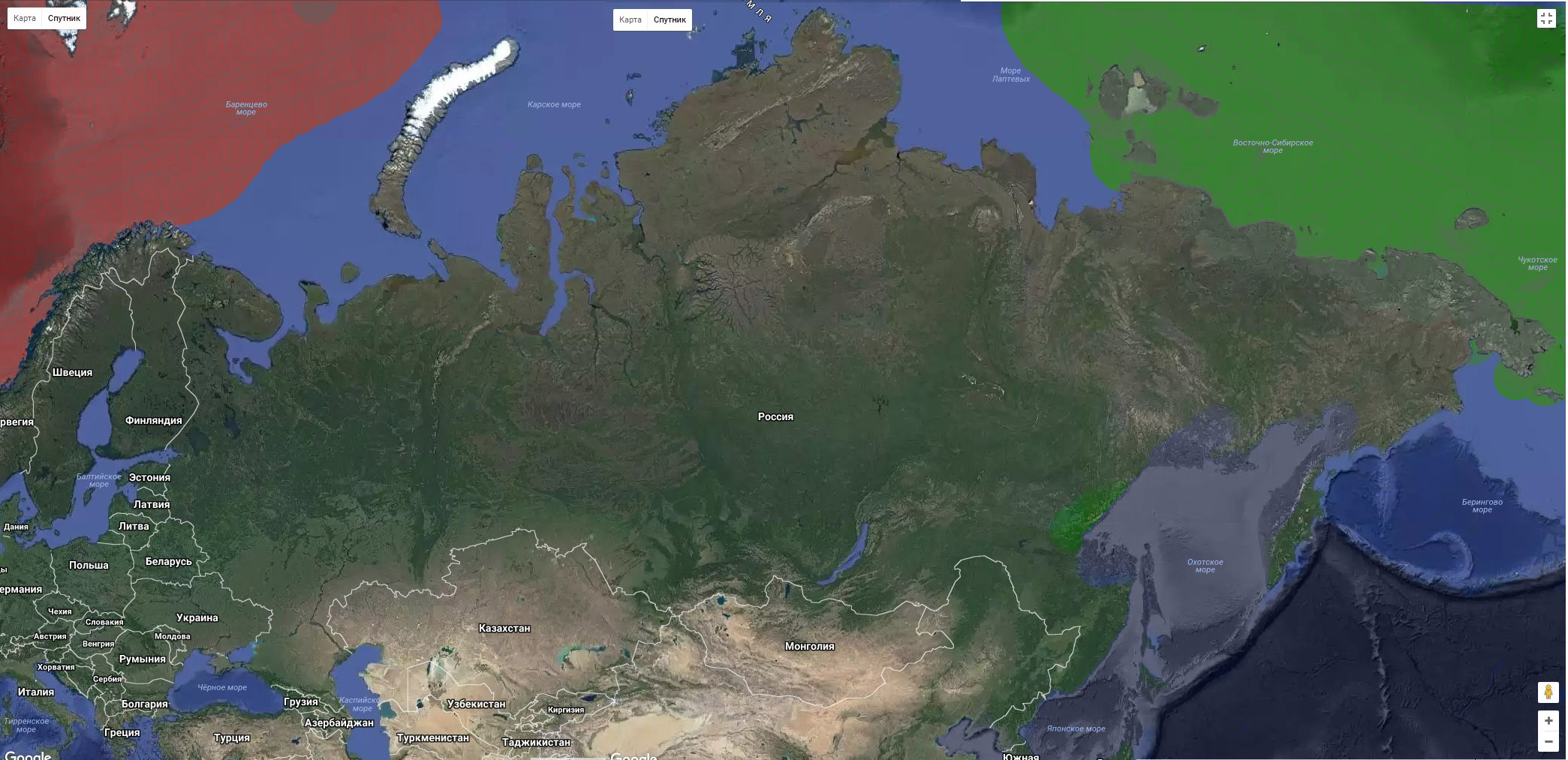 Карта череповец со спутника в реальном времени